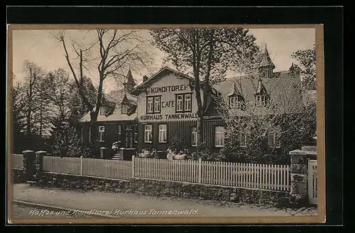 AK Benneckenstein i. Hochharz, Kurhaus Tannenwald