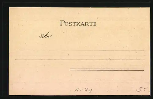 AK Edwin Bormann`s Humoristischer Hausschatz, Liebespaar