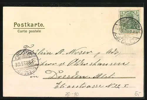 Künstler-AK Alfred Mailick: Fröhliche Pfingsten