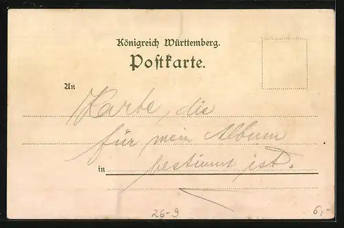 Künstler-AK Karl Mutter: Herrenalb, Teilansicht, Paradies