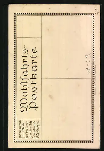 AK Paul von Hindenburg in Uniform mit Pickelhaube