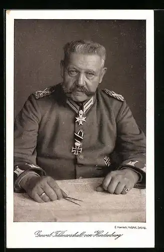 AK General-Feldmarschall Paul von Hindenburg