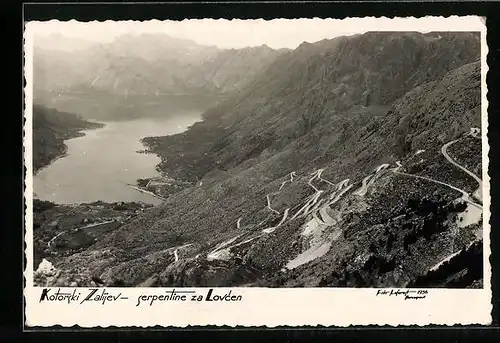 AK Lovcen, Kotorski Zalijev, Serpentine za Lovcen