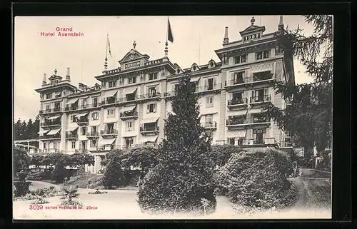 AK Axenstein, Blick auf das Grand Hotel