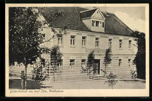 AK Mickhausen, Gastwirtschaft v. Karl Lutz