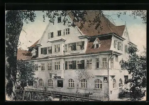 AK Langenneufnach, Gasthaus zur Post