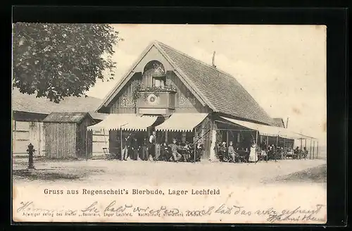 AK Lager Lechfeld, Regenscheit`s Bierbude