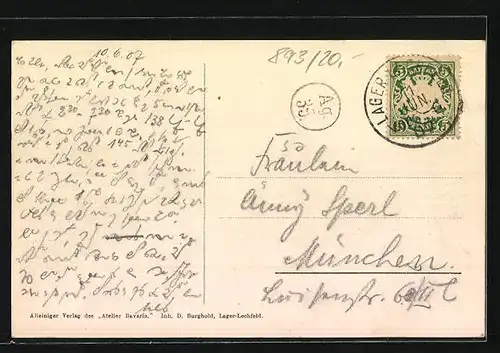 AK Lager-Lechfeld, Restaurant Steinernes Haus