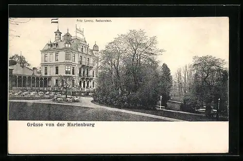 AK Köln, Gasthaus Marienburg