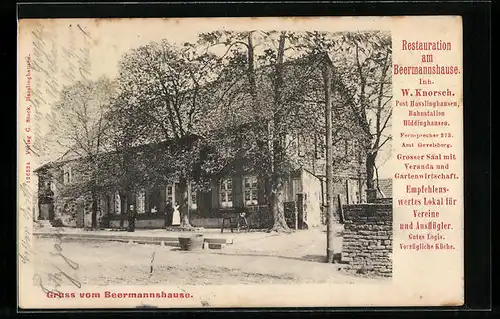 AK Hasslinghausen, Restauration am Beermannshause