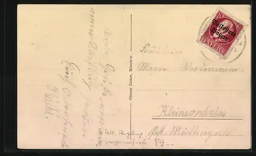 AK Unterrothan, Ortspartie mit Häusern