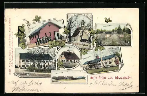 AK Schwabstadel, Cantine-Wirtschaft Mössbauer, Schiesshaus