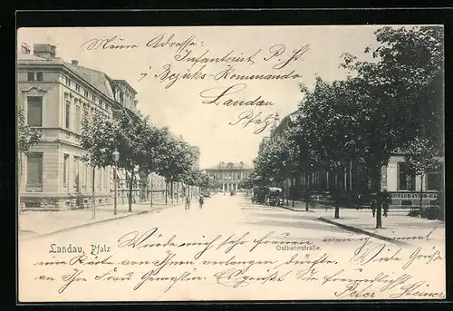 AK Landau /Pfalz, Ostbahnstrasse