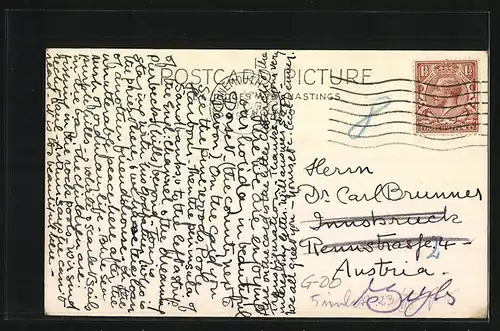 AK Poole, Harbour from Camford Cliffs