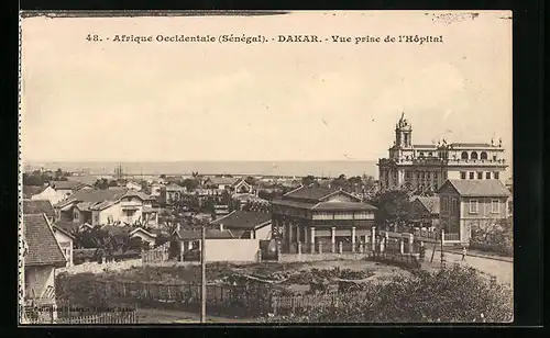 AK Dakar, Vue prise de l`Hopital