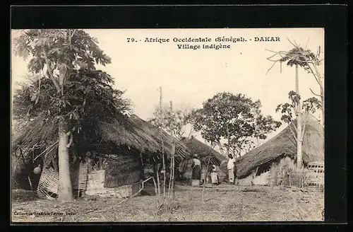AK Dakar, Village indigène