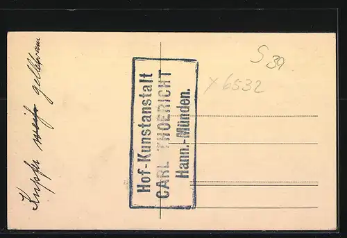 AK Klosterlausnitz /Thür., Ortsansicht aus der Vogelschau