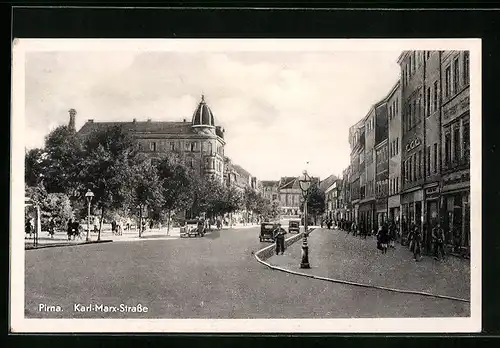AK Pirna, Karl-Marx-Strasse
