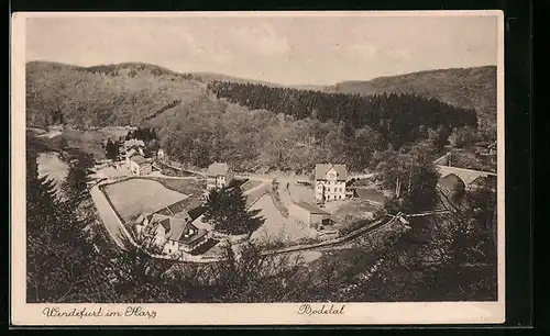 AK Wendefurt im Harz, Blick ins Bodetal
