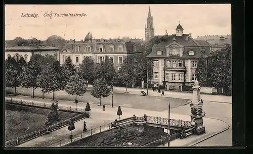 AK Leipzig, Carl Tauchnitzstrasse