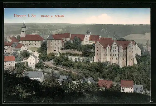 AK Nossen i. Sa., Kirche und Schloss