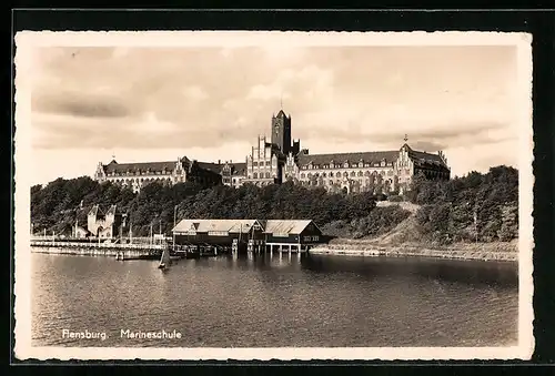AK Flensburg, Blick zur Marineschule