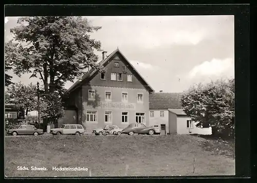 AK Hohnstein /Sächs. Schweiz, Hocksteinschänke