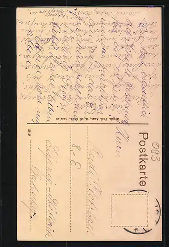 AK Penig, Wehr mit Kirche