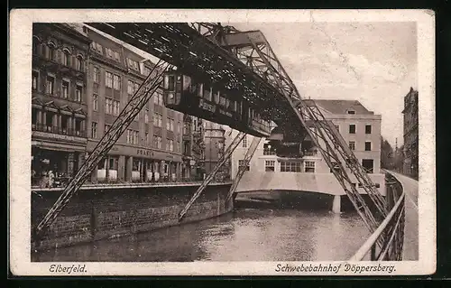 AK Elberfeld, Schwebebahnhof Döppersberg