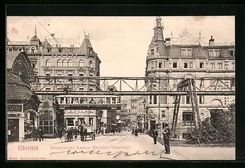 AK Elberfeld, Schwebebahn Barmen-Elberfeld-Vohwinkel