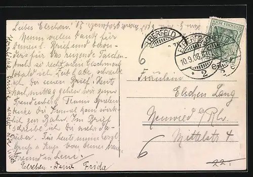 AK Elberfeld, Schwebebahnhof Döppersberg