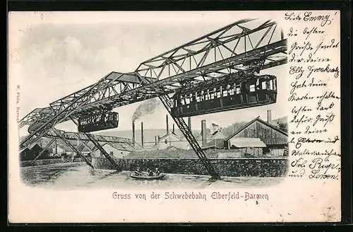 AK Elberfeld-Barmen, Schwebebahn