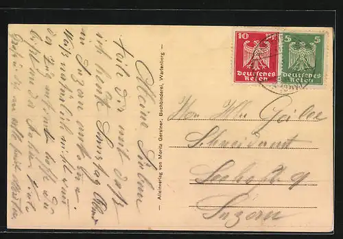 AK Wartenberg /Obb., Totalansicht aus der Ferne