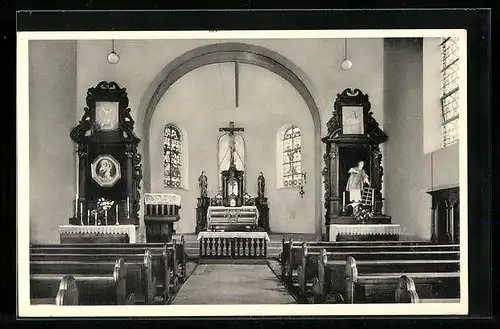 AK Presberg /Rheingau, Inneres der St. Laurentius-Kirche