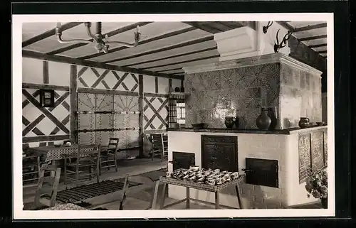 AK Sasbachwalden i. Schwarzwald, Inneres vom Sternenwirtshaus Hohritt