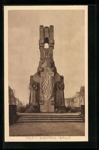 AK Köln-Marienburg, Bismarck-Säule