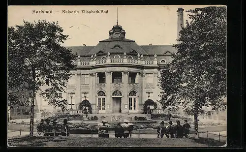 AK Karlsbad, Kaiserin Elisabeth-Bad