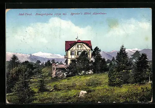 AK Penegalspitze, Spreter`s Hotel Alpenhaus