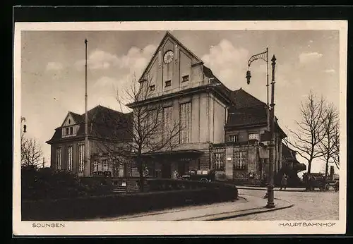 AK Solingen, Hauptbahnhof