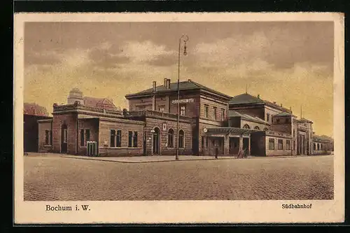 AK Bochum i. W., Südbahnhof