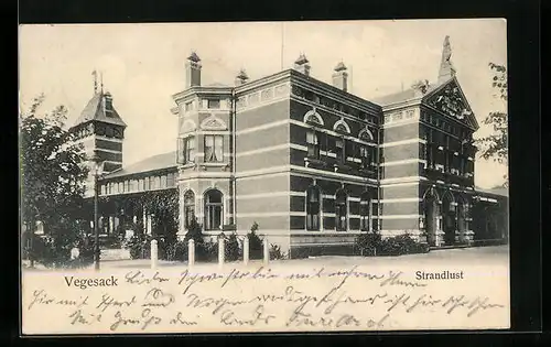 AK Vegesack, Ansicht Strandlust