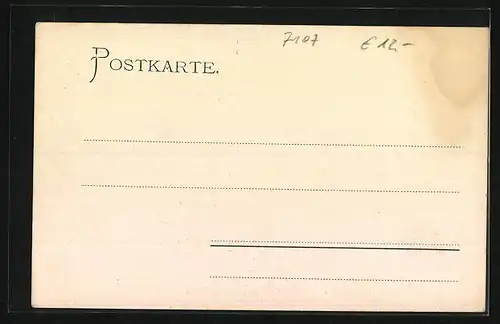 AK Wimpfen i. Thal, Früher Gasthaus zur Linde