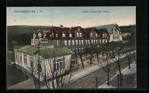 AK Hahnenklee i. H., Hotel Deutsches Haus