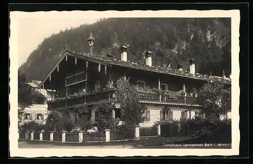 AK Reit i. Winkl, Gasthaus Landhaus Lenzenhof