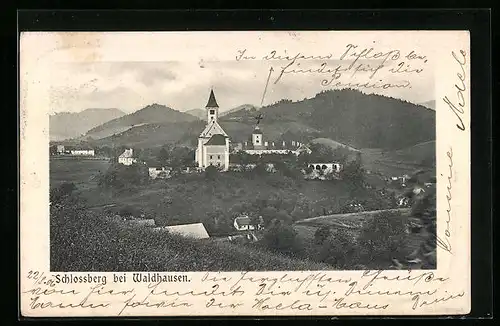 AK Waldhausen, Ansicht Schlossberg