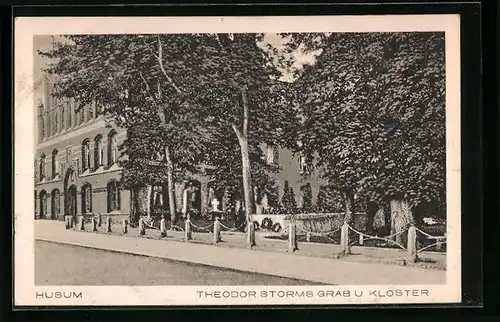 AK Husum, Theodor Storms Grab und Kloster