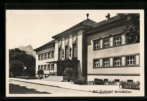 AK Bad Reichenhall, vor dem Kurmittelhaus