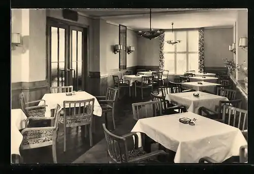 AK Oberhof i. Thür., VDK-Erholungsheim, im kleinen Speisesaal