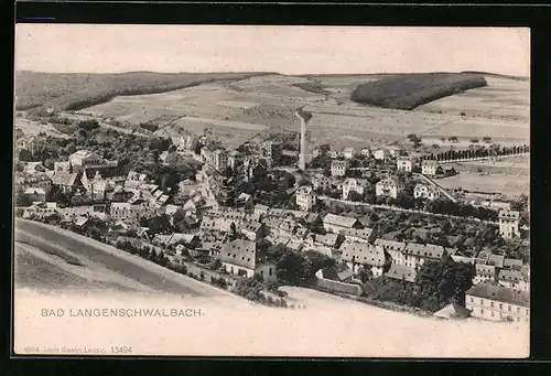 AK Bad Langenschwalbach, Generalansicht der Stadt