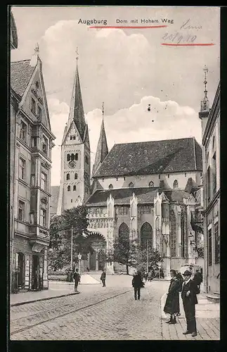 AK Augsburg, Dom mit dem Hohen Weg